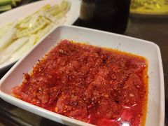 秘制香辣牛肉-老诚一锅羊蝎子(黄寺大街店)