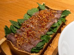 薄荷牛肉卷-一坐一忘云南菜(北京skp店)