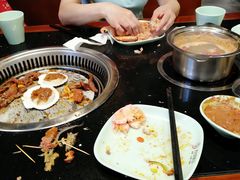 -九寸花汀海鲜烤肉自助(中东迪克店)