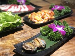 跳天鹅湖的鲍鱼-碳说品道.瓦片烤肉.海鲜烧烤(中华路店)