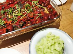 麻辣素烤鱼-朵朵开素食餐厅(后宰门街店)