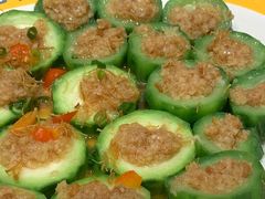 蒜蓉蒸丝瓜-桥东喜碧海鲜街(水东街店)