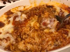 招牌西西里肉酱芝士烤饭-玛格萝妮比萨屋(四平店)