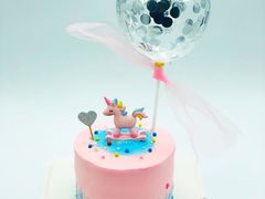 -卡比儿童蛋糕·心意定制·低脂零卡糖动物奶油FancyBALLOON(滨海店)