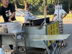 -劳动公园新疆人烤腰子