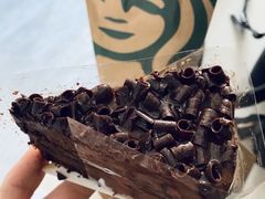 黑巧绵绵蛋糕-星巴克臻选(宁波北仑银泰城店)