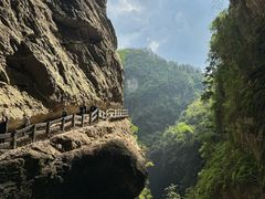 -龙水峡地缝景区