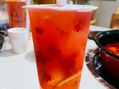奶霜草莓果茶-CoCo都可(颐高区店)