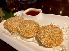 炸虾饼！-食肆&Fourteen(武林夜市店)