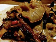 鸡枞菌炒脆舌-阿伟海鲜楼·福建菜(延寿店)