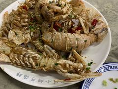 椒盐皮皮虾-四川小胡子海鲜(丁村万人海鲜广场店)