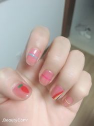 -手牵手美甲