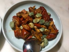 腊八蒜烧肥肠-小吊梨汤·北京菜·烤鸭(鸟巢店)