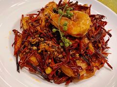 川椒油爆虾-雀蓝川菜(奥体广场店)