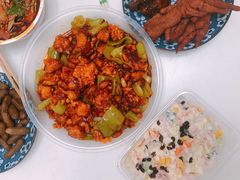 宫保虾仁鸡丁-桃子餐厅·天津菜(红星路直营店)