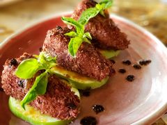 黑松露炸布里芝士配焦糖苹果-BROWNSTONE布朗石西班牙餐厅(富城店)