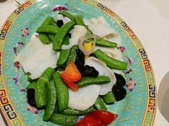 花枝片炒甜豆-誉八仙酒楼(静安大悦城店)