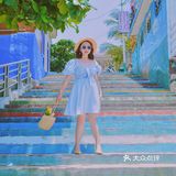 三亚小众旅行地｜闯入海边的蓝白童话镇🦋