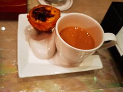 餐后葡挞配奶茶-8餐厅(新葡京酒店)