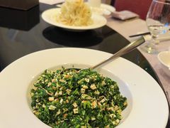 马兰头拌香干-新南华大酒店(长寿店)