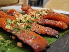 炙烤蜜汁猪颈肉春饼-自如ZSPACE四合院艺术餐厅