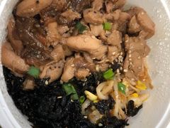 黑椒鸡腿饭-新石器烤肉(南站店)
