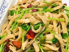 香菜爆羊肚-郝记全羊馆