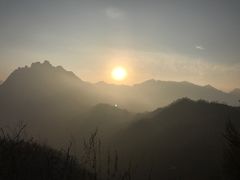 夕阳西下-洛阳白云山景区