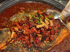 -探鱼·鲜青椒爽麻烤鱼(银泰城店)