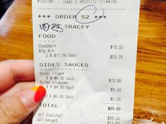 账单-Fergburger(皇后镇店)