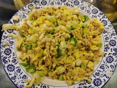 葱花炒鸡蛋-关中道陕味艺术餐厅(西岳庙店)