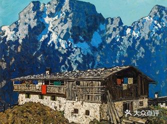 我想住在这里,奥地利画家穆利的山村油画,无言之美!