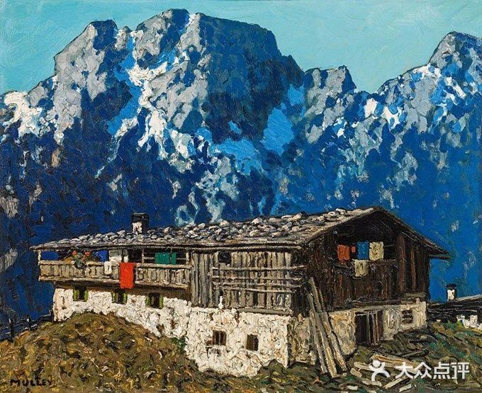 我想住在这里,奥地利画家穆利的山村油画,无言之美!