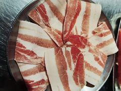 原味五花肉-马路牙子地桌烤肉(工体店)
