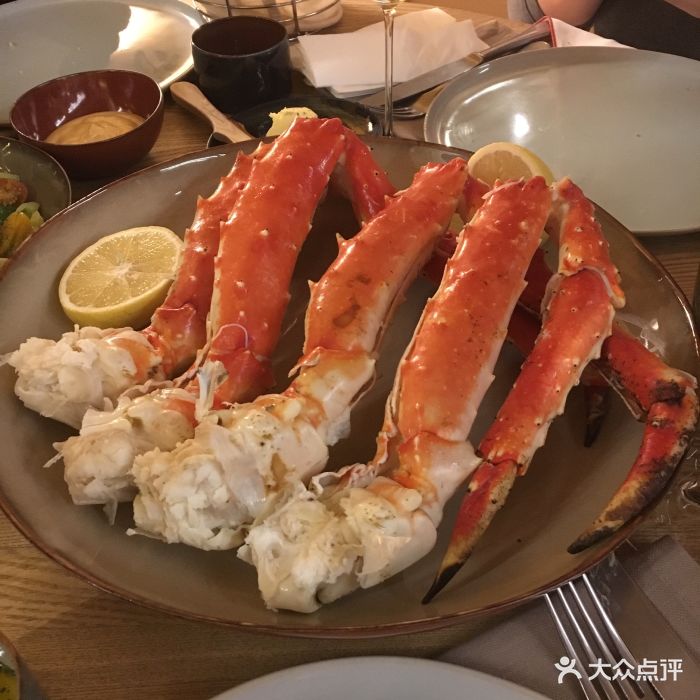 wine & crab restaurant帝王蟹圖片