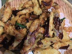 焦烧紫茄-松针蔡记蒸饺(花园路店)
