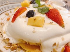 奶油水果松饼-The Good Place好地方·Brunch·coffee(国贸店)