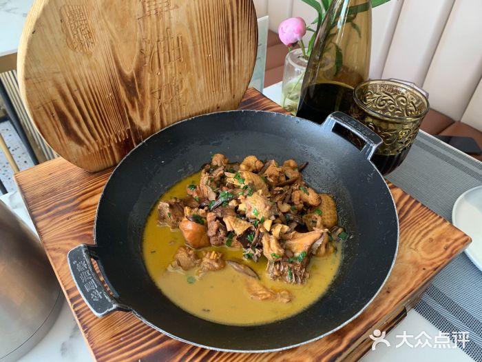 曼陀林餐厅(西湖虎跑店)蕈油竹林鸡图片