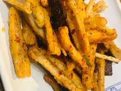 干巴炒藕丝-云海肴·云南小炒·汽锅鸡(天津国金汇店)