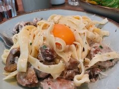 奶油蘑菇香肠意面-RAC BAR(安福路店)