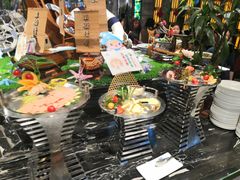 自助取餐区-三英温泉度假酒店-自助餐厅