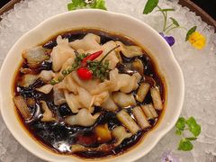 酸辣汁炝象拔蚌-杭州西子湖四季酒店·金沙厅