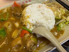 咖喱牛腩饭-百家鸡味馆(清泰店)