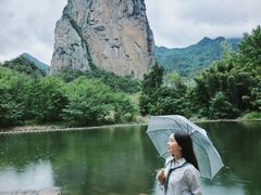 -楠溪江石桅岩