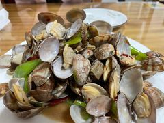 辣炒花蛤-宾朋美食海鲜餐厅·特色美食专访(兴海路店)