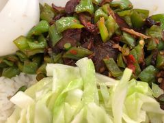 青椒炒瘦肉条-霸碗盖码饭(长沙河西通程店)