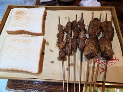 烤羊肉串-老姑砂锅·烧烤天津菜(体北道店)