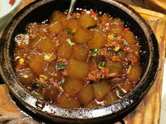 石锅凉粉炒米-汉唐宴长安食府