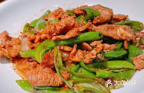 Mother's Pepper and Pork Stir-fry