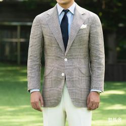 点击看大图 -怒马会 全麻衬西装高级定制